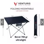 Meja Lipat Kain Portable Ringan dan Ringkas – Cocok untuk di bawa ngejob